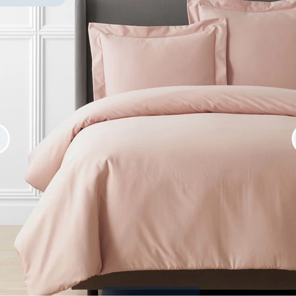 The Company Store Pink Duvet Cover Luxurious Bedding